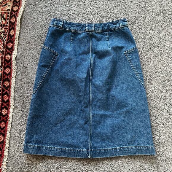 APC Jade Denim Midi Skirt - Picture 5 of 5